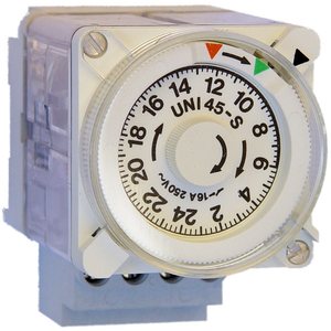 UNI 45 TVS Mekaaninen kellokytkin 2h