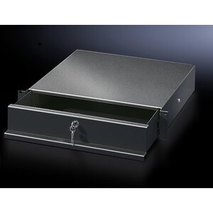 19" Vetolaatikko 3U, kantavuus 20 kg RAL9005