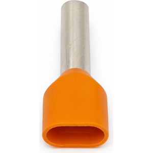 Onka Pääteholkki 2x4mm² x 12mm oranssi 100kpl/laatikko