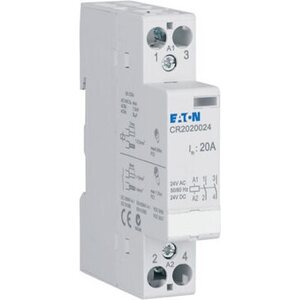 Eaton Moduulirele, 20 A, 24 V AC/DC, 2 sulkeutuvaa CR2020024