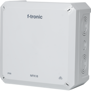 F-Tronic NFK18 Asennuskotelo harmaa Monteringslåda grå IP66 180x180x93mm