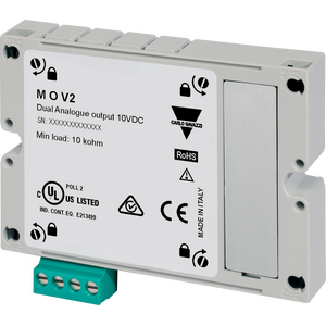Carlo Gavazzi MO V2 Kaksoisanalogialähtömoduuli 10 V, WM-sarja